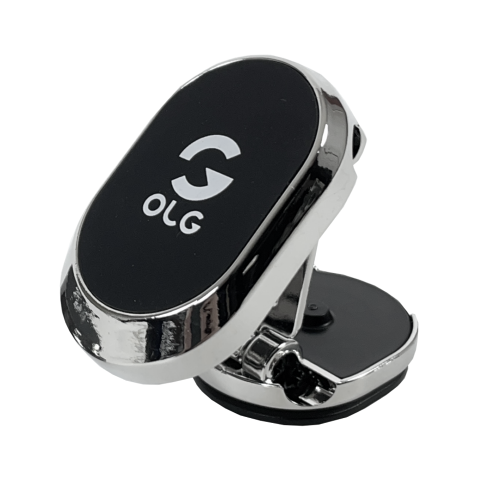 올지 720도 마그네틱 차량용 부착식 휴대폰 거치대, 1개, 실버 14,130원