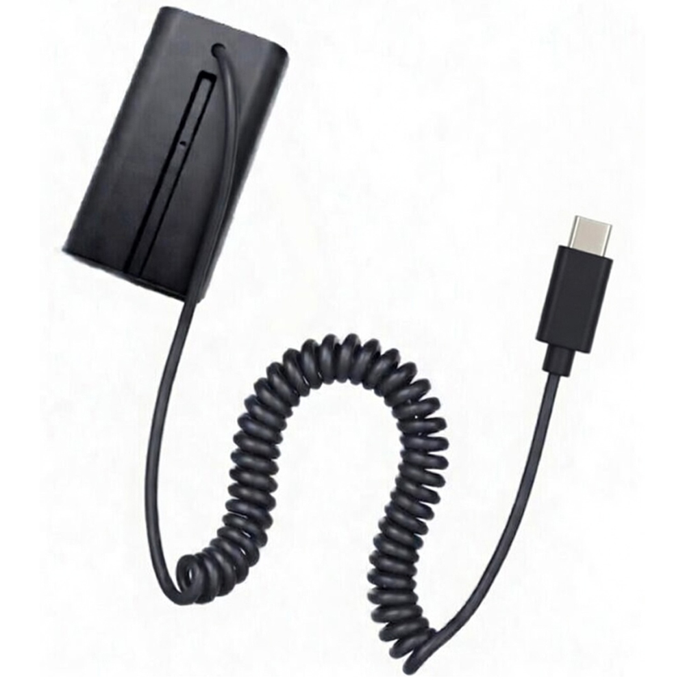 체리스팟 TYPE-C 더미배터리 외부전원 공급 배터리 소니 캐논 니콘 호환 NP-F970/F950, 1개, NP-F970/F950 더미배터리 28,200원