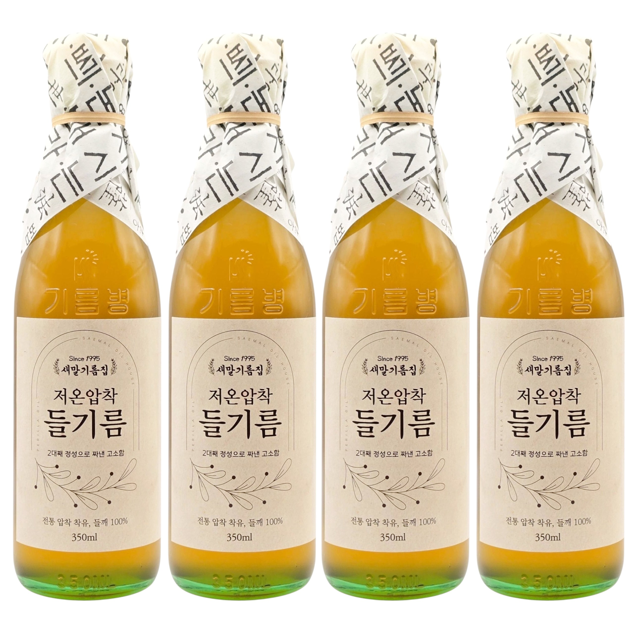 새말기름집 방앗간 진한 들기름 저온압착 들기름 350ml 전통압착, 4개, 350ml 46,110원