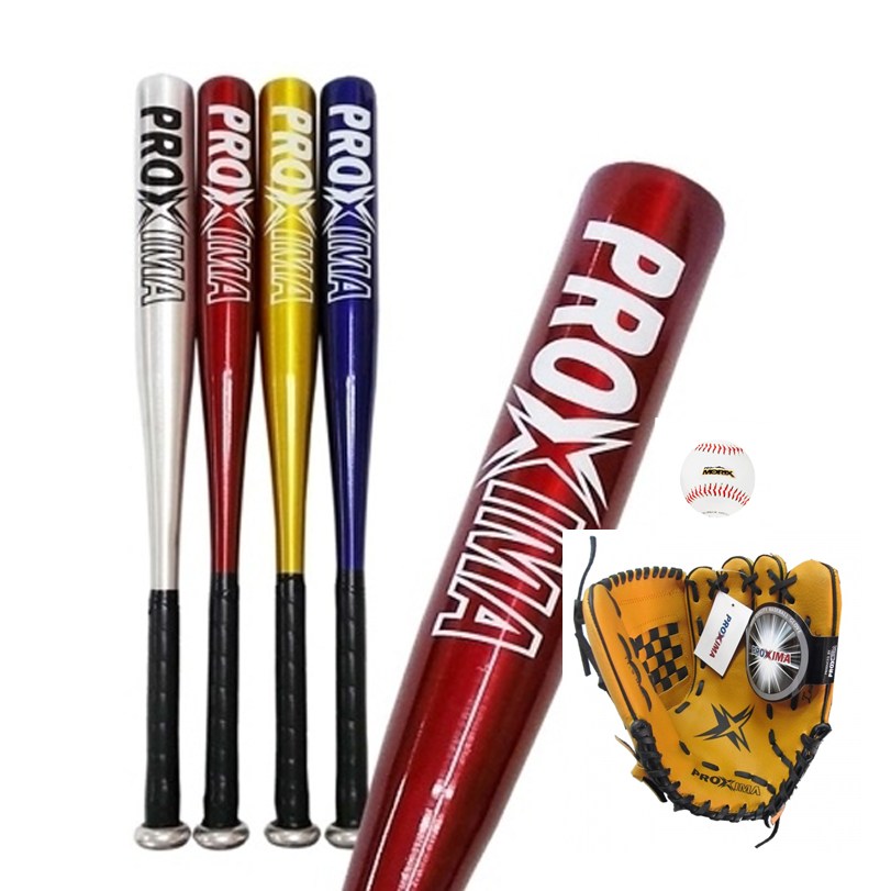 프록시마 야구세트 (글러브+알루미늄배트+야구공) 초보자 입문용 연습용 어린이 성인 야구세트 34,900원