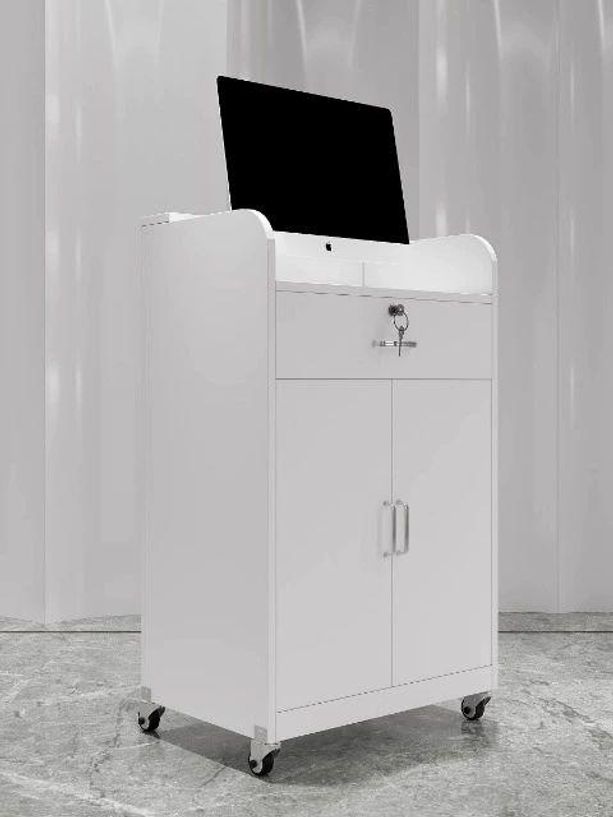 미니 카운터테이블 계산대 포스대 안내데스크 미용실 소형 사각 인포 1인샵 115,500원