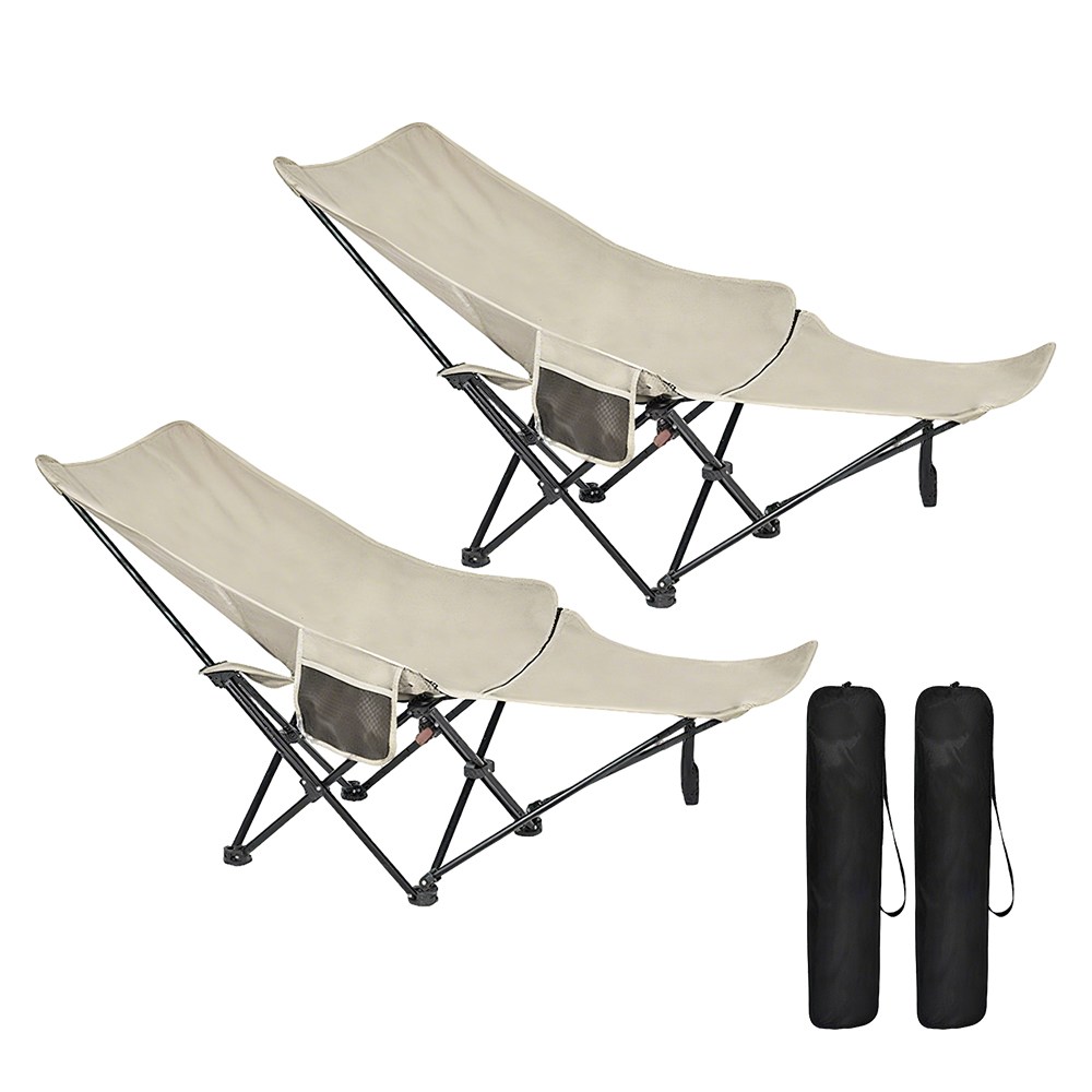 [오늘특가]Frokom 경량 접이식 캠핑의자 1+1 튼튼한 야외 접이식 4단 각도조절 캠핑의자 발받침 릴렉스 체어 36,600원