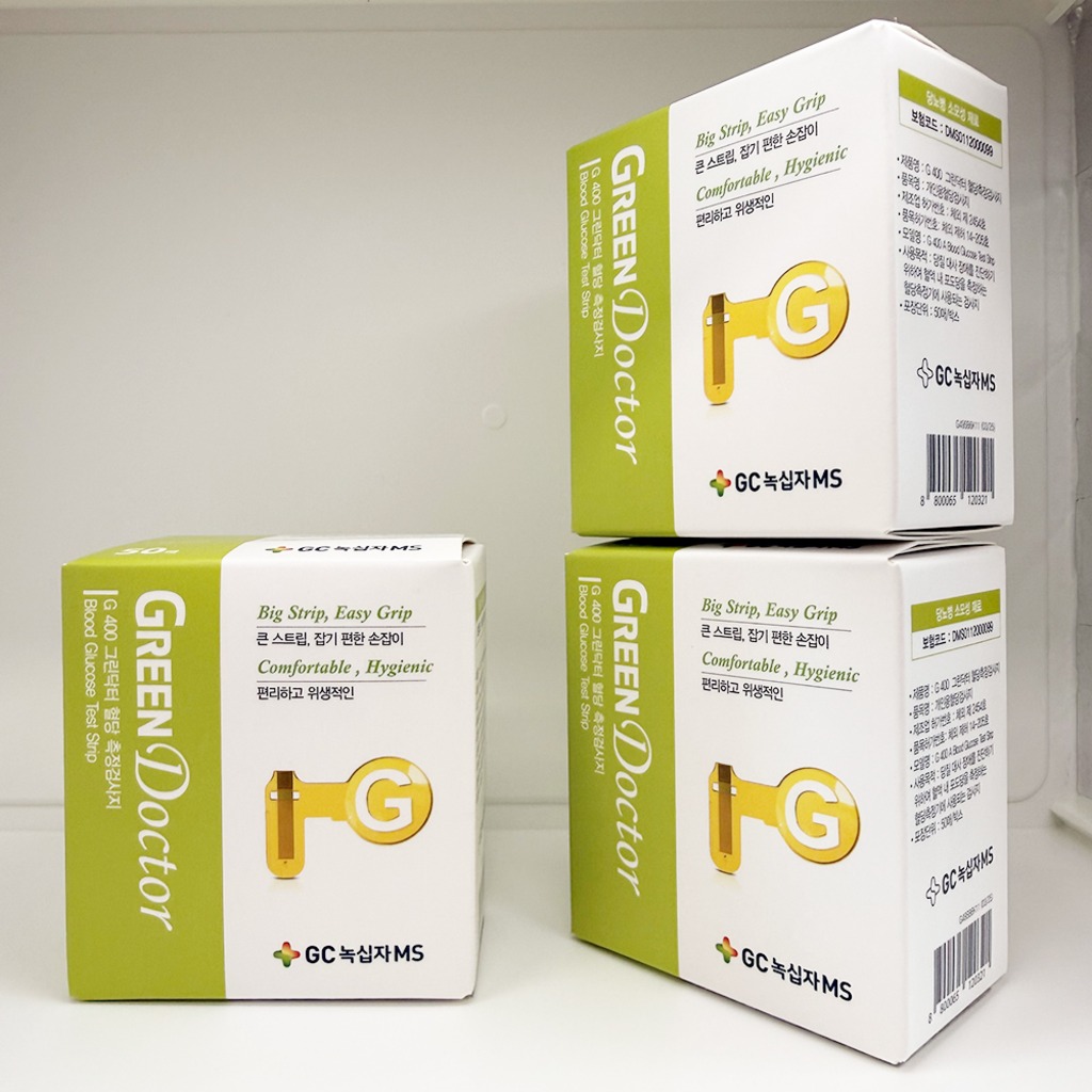 녹십자 그린닥터 혈당 당뇨 관리 측정 검사지 시험지 150매 by키미안, 현재가 48,000원