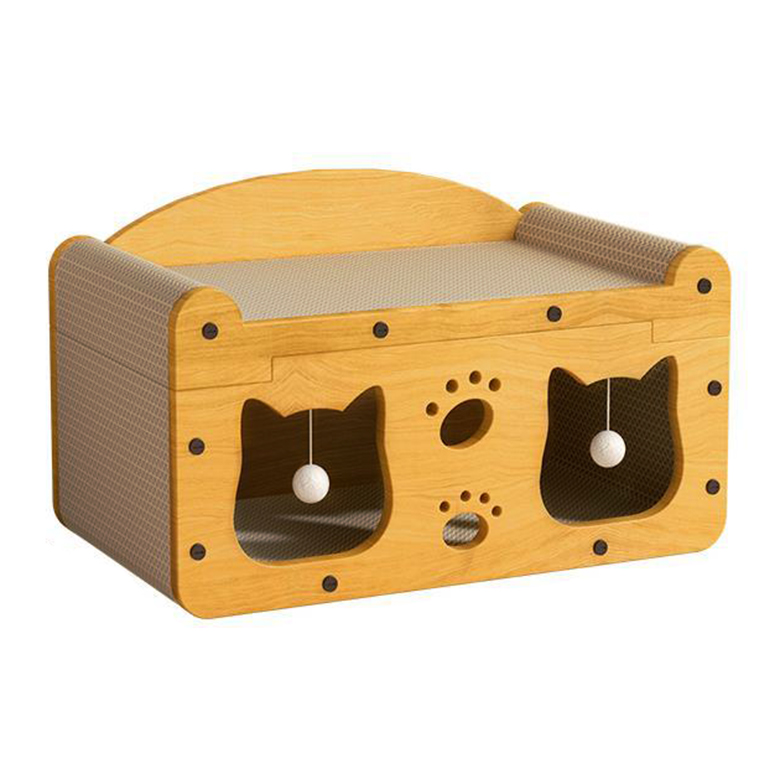 모카네코 고양이 숨숨집 스크래쳐 하우스 쇼파형, 1개, 쇼파형 14,400원