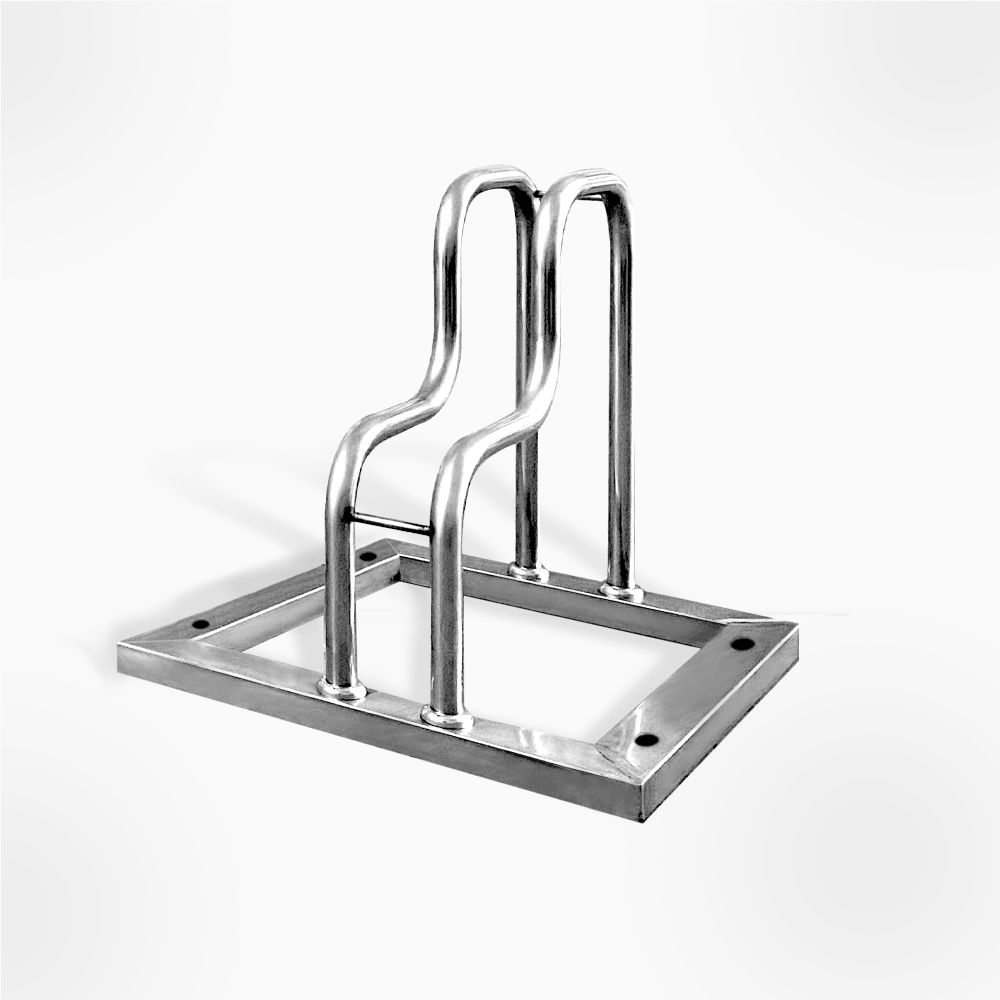 말굽형 자전거거치대 B형 [90각도] 1대부터~2대분 서진 스텐 스테인레스 55,000원