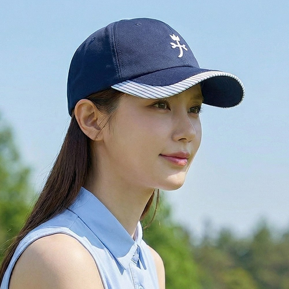 까스텔바작 CSW-56 남녀공용 스트라이프 블라종 볼캡 골프모자, 1개, 네이비 39,800원
