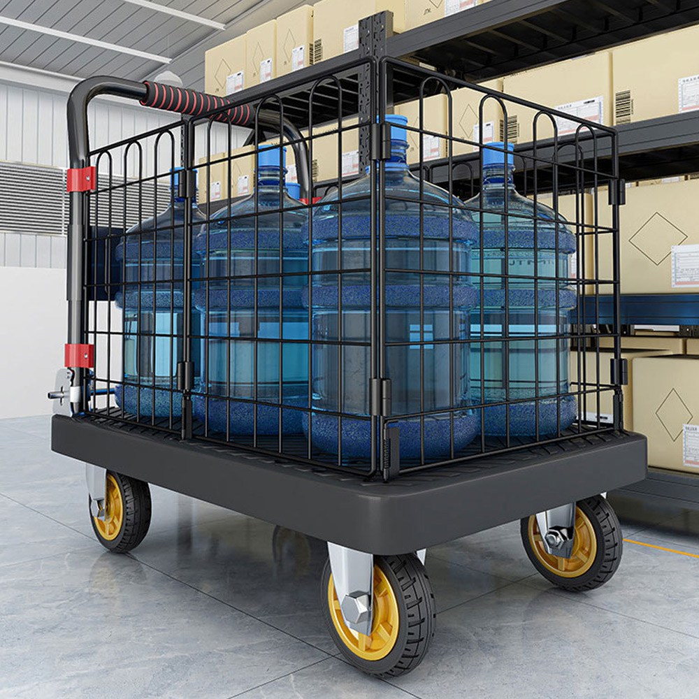 라이프랩 튼튼한 철망 접이식 이동식 구르마 카트 129,000원