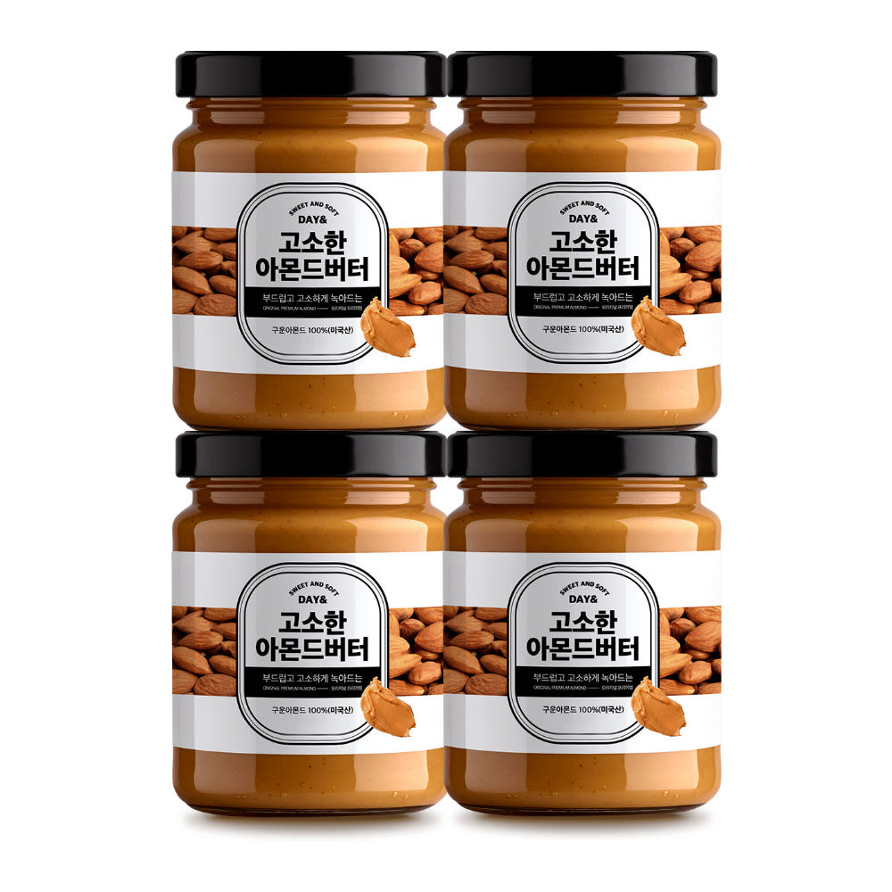 데이앤 무가당100% 무첨가 고소한 순수 아몬드버터 53,900원