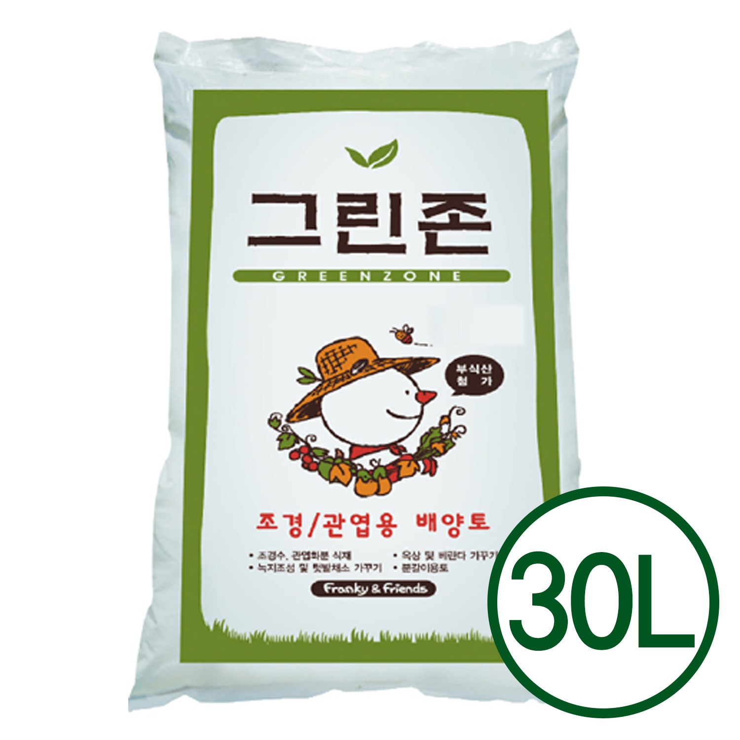 그린존 10L 3개 / 화분 분갈이 텃밭 화단 흙 분갈이용토 배양토 11,800원