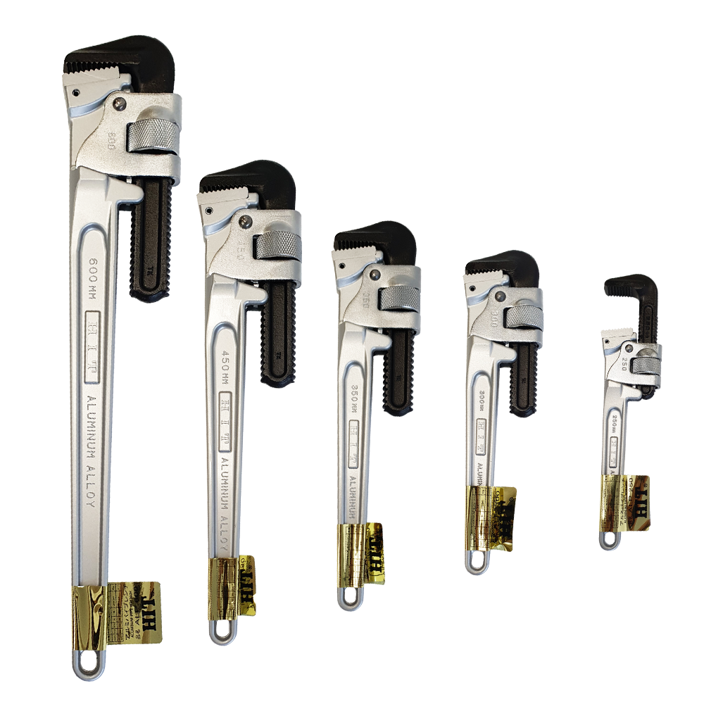 HIT 히트 프로알루미늄 파이프렌치 AL 250mm(10) - 600mm(24) 은색(일본생산품) 42,250원