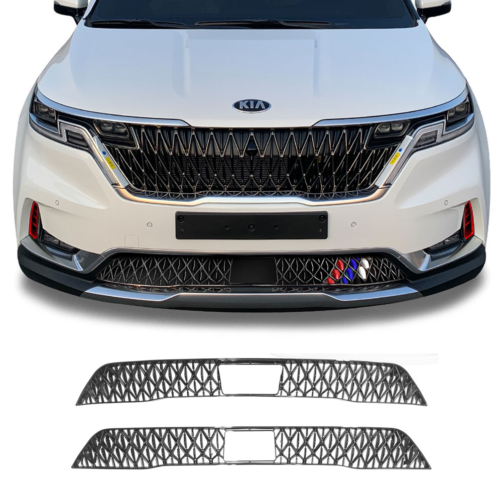 4세대 카니발 KA4 하단그릴 커버 그릴몰딩 튜닝용품 / 22.10월이전, 이후 23년 신형 135,000원