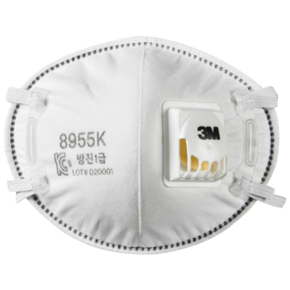 쓰리엠 안면부여과식 1급 방진마스크, 20개, 1급 방진 마스크 (화이트) 52,980원