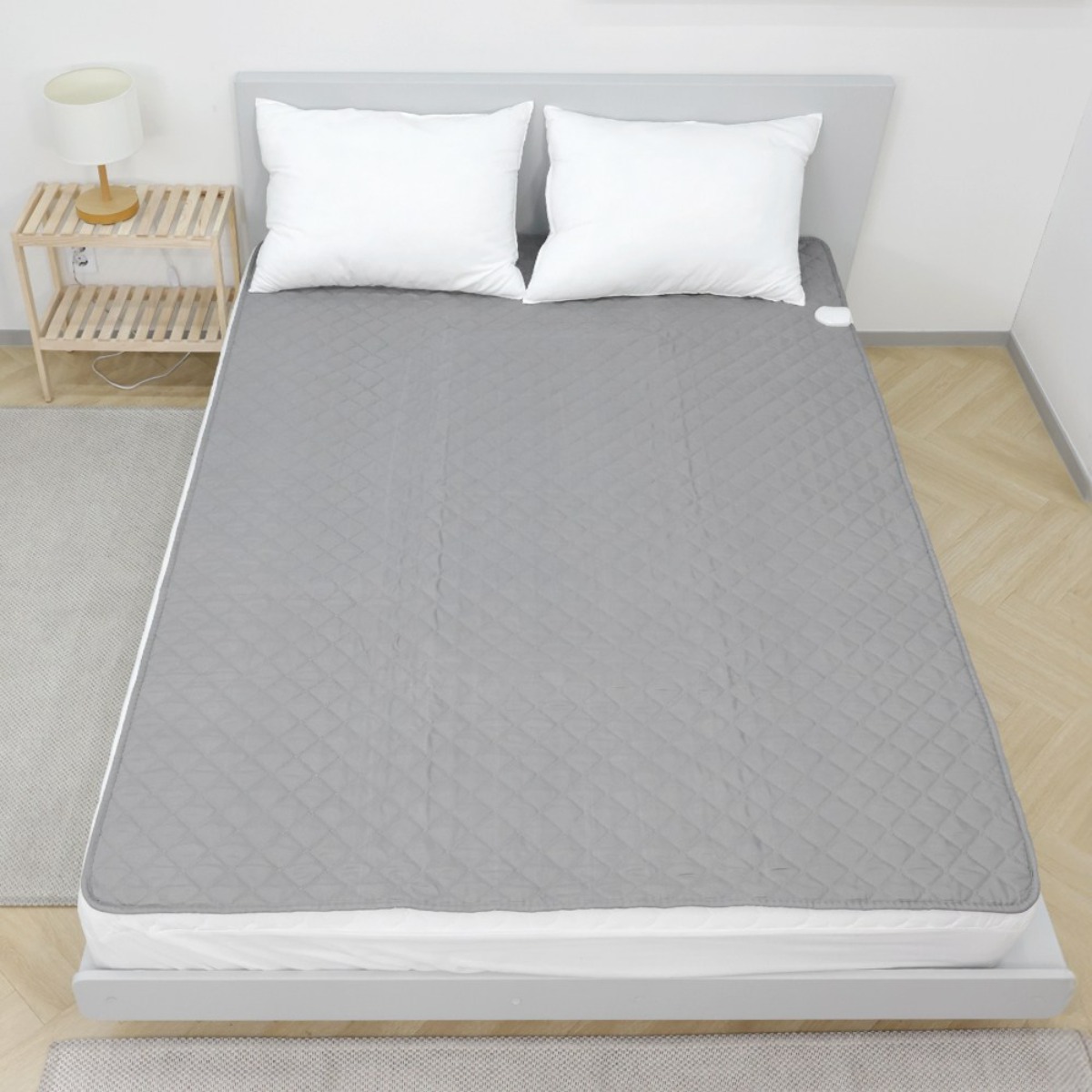 [믿을 수 있는 국산 2026년형] 한일의료기 IoT 스마트 전기매트 어플연동 프리미엄 탄소매트 어반그레이 전기요, 더블 2개 218,000원