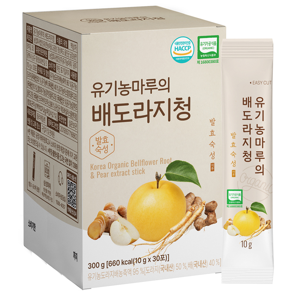 유기농마루 배도라지청 스틱형, 10g, 30개입, 1개 29,620원