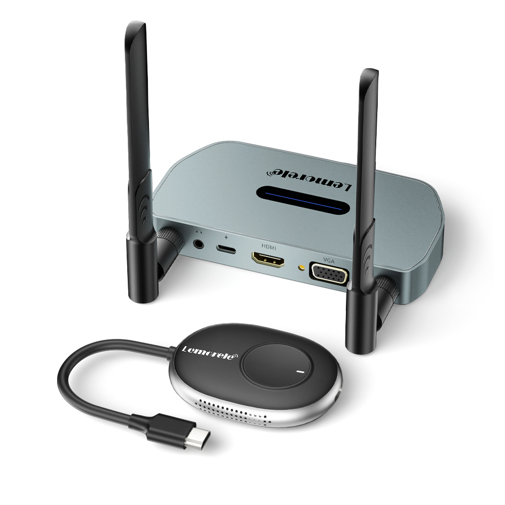 Lemorele 50M 무선 HDMI 비디오 송신기 및 수신기 익스텐더 동글 키트 1080P 52,330원