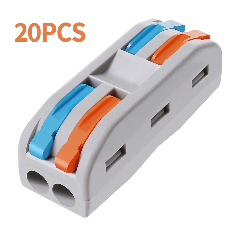 프리라이프 - 컬러 전선 커넥터 2P 전원 전선연결 단자 8,800원