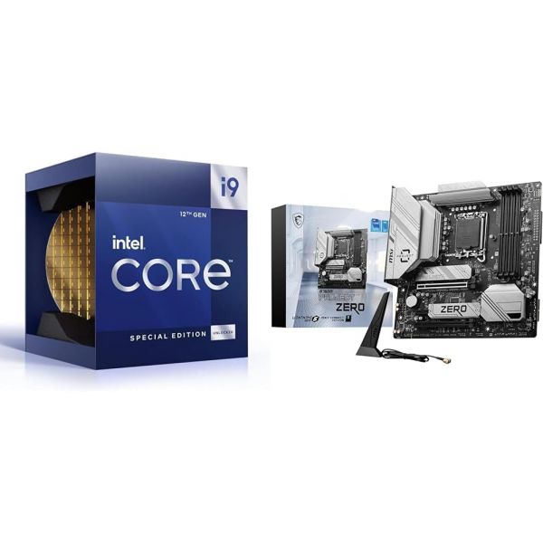 게이밍 마더보드 메인보드 고사양 인텔 코어 i9-12900KS 데스크탑 프로세서 MSI B760M 프로젝트 제로 1,364,800원