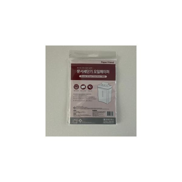 페이퍼프랜드 현대오피스 문서세단기 소모품 오일페이퍼 5매 칼날보호 세단기유지보수 13,800원