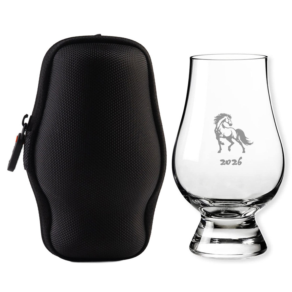 글렌캐런 2026 말의 해 백마 글래스 Std + 더쉘 하드케이스 글래스백 세트 23,000원