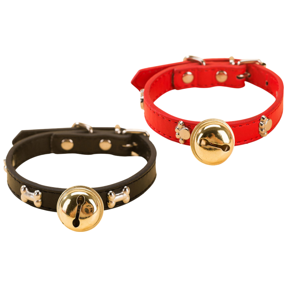 숑숑펫 링링 반려동물 방울 목걸이 1+1, 블랙+레드, 1개 11,890원