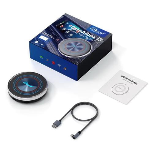 무선 카플레이 동글 OTTOCAST i3 Carplay Ai Box CarPlay 어댑터 Android 13 QCM 240,800원