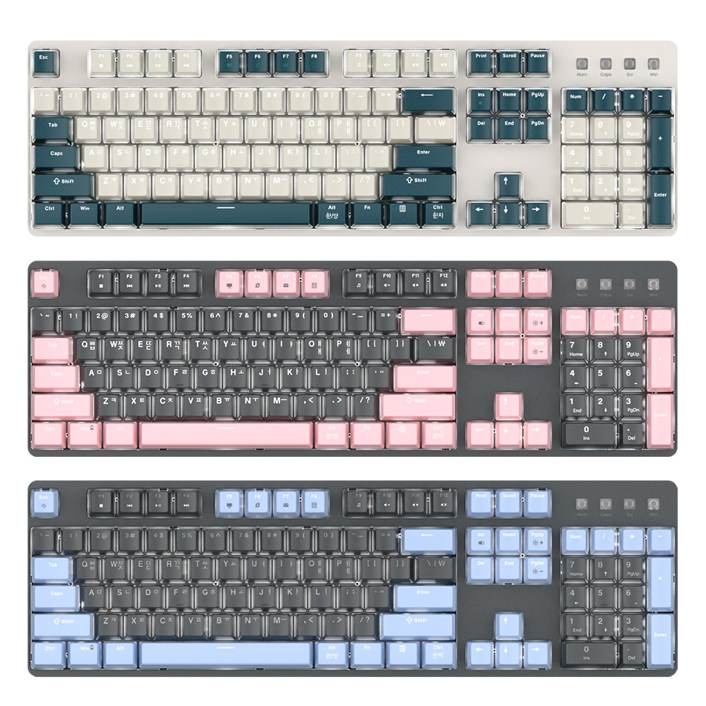 마이크로닉스 WIZMAX W101P V2 4세대 광축 완전방수 PBT 유선 기계식 키보드 67,000원