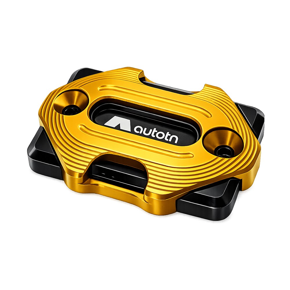 오토바이 튜닝 프리시전 마스터실린더캡 사각 중 PCX 포르자 ADV350 보이저 조이맥스 ADV125 그롬 닥스 조이심 ADX UFR 케이윈 CB125R CB300R, GOLD, 1개 20,000원