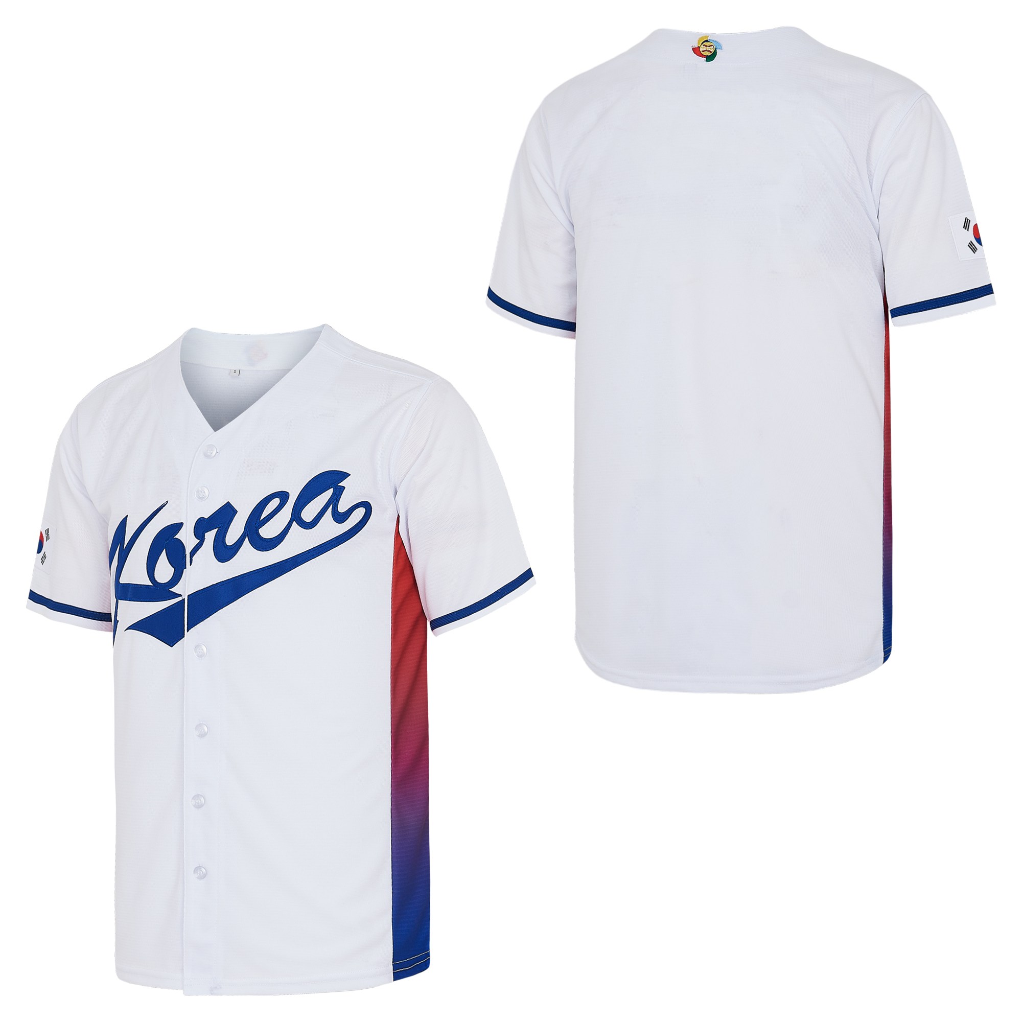 WASSUP 야구복 야구점퍼 축구팬복 운동복 자수 트레이닝복 국가대표팀 야구복 36,800원