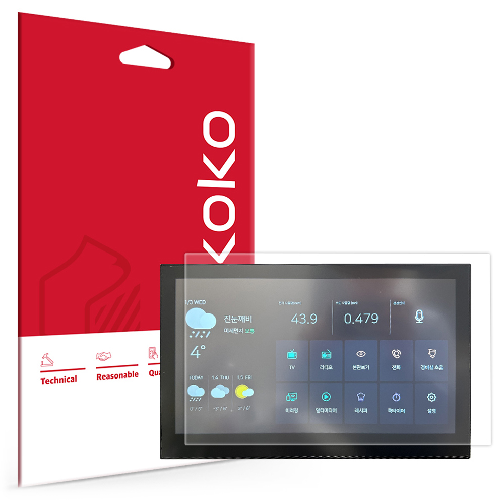 스코코 코스텔 주방 하이브리드 액정보호필름 세트 14,800원