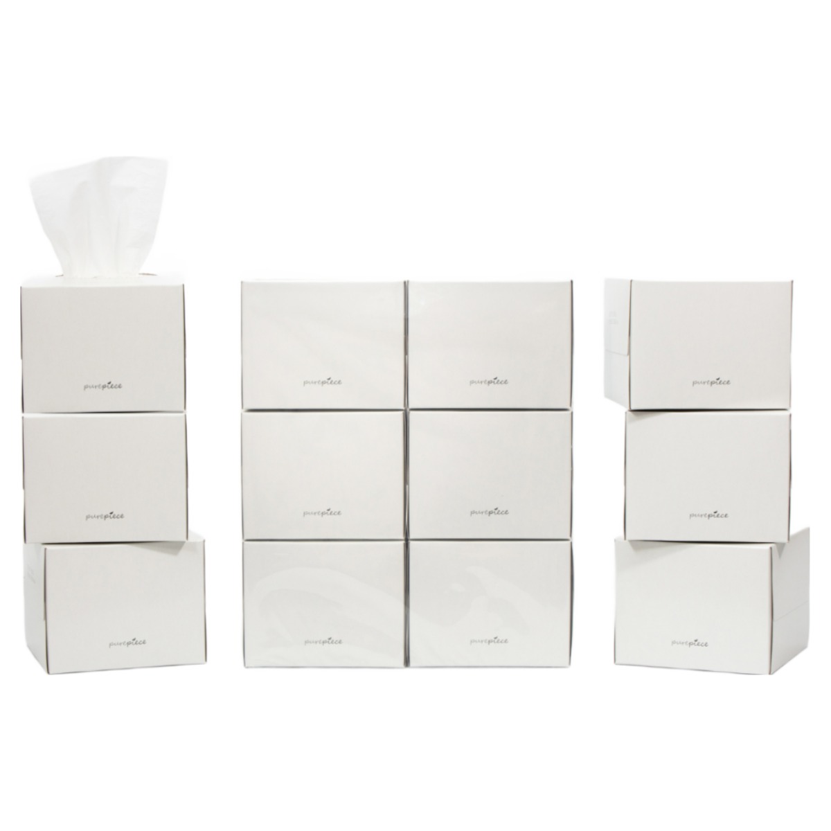 퓨어피스 먼지없는 미니각티슈, 230매, 12개, 230매입 14,500원