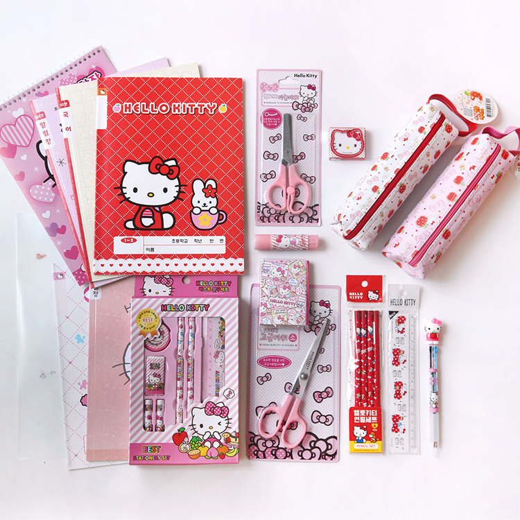 SANS 새학기 헬로 키티 문구 패키지 2종 49,900원