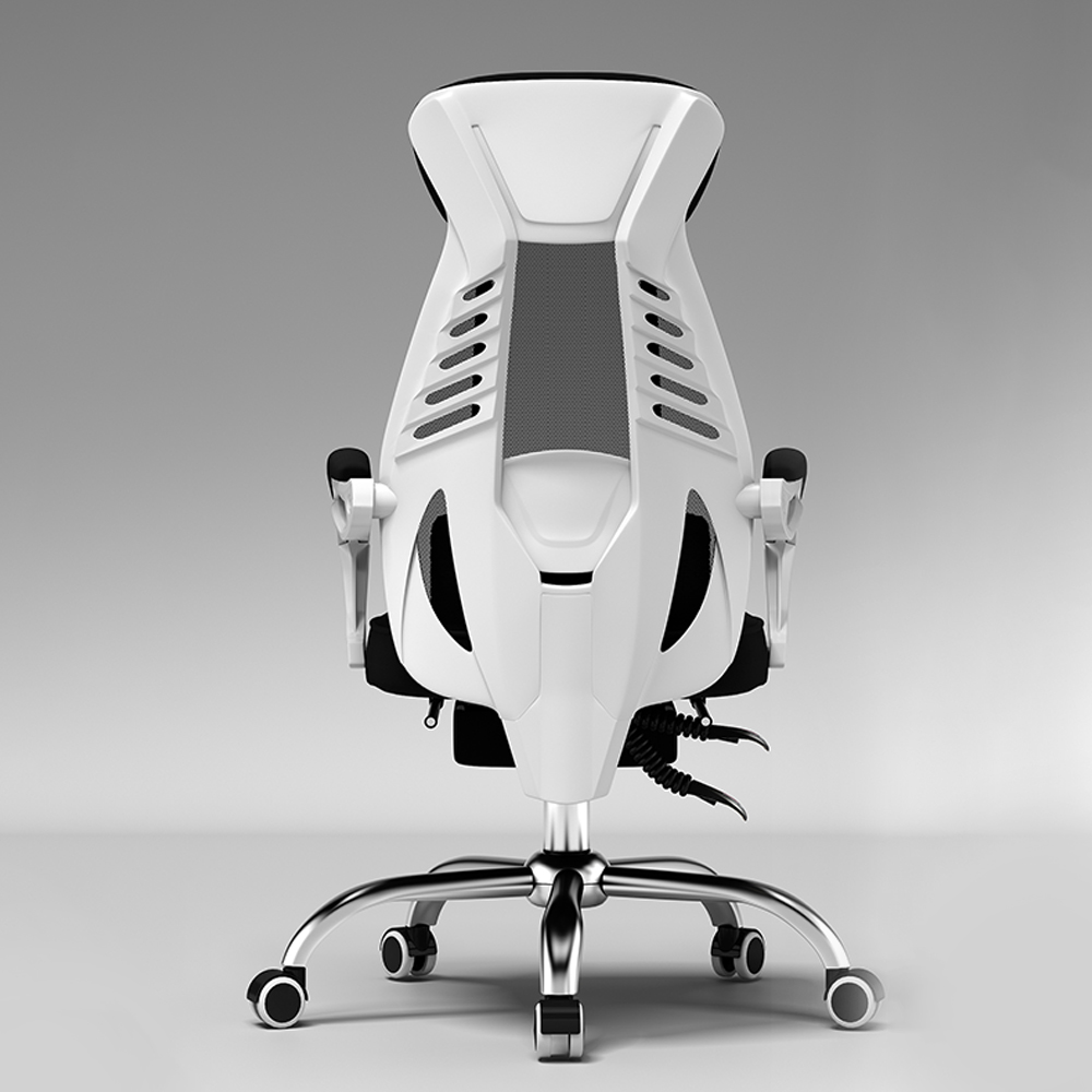 아우스 KOC 컴퓨터의자 사무용의자 학생의자 사무실의자 책상의자 학생의자 공부의자 중역의자 피씨 PC방 편한 대학생 의자추천, KOC-04 WHITE 179,800원