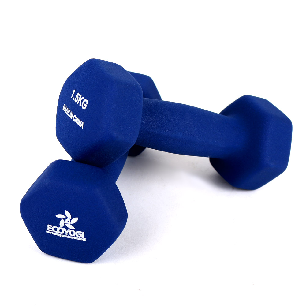 에코요기 네오프렌 논슬립 아령 _2개1세트 ( 1kg 1.5kg 2kg 3kg 4kg 5kg) 8,500원