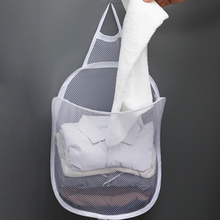 디오셀 걸이형 접이식 빨래 바구니, 화이트 3,260원