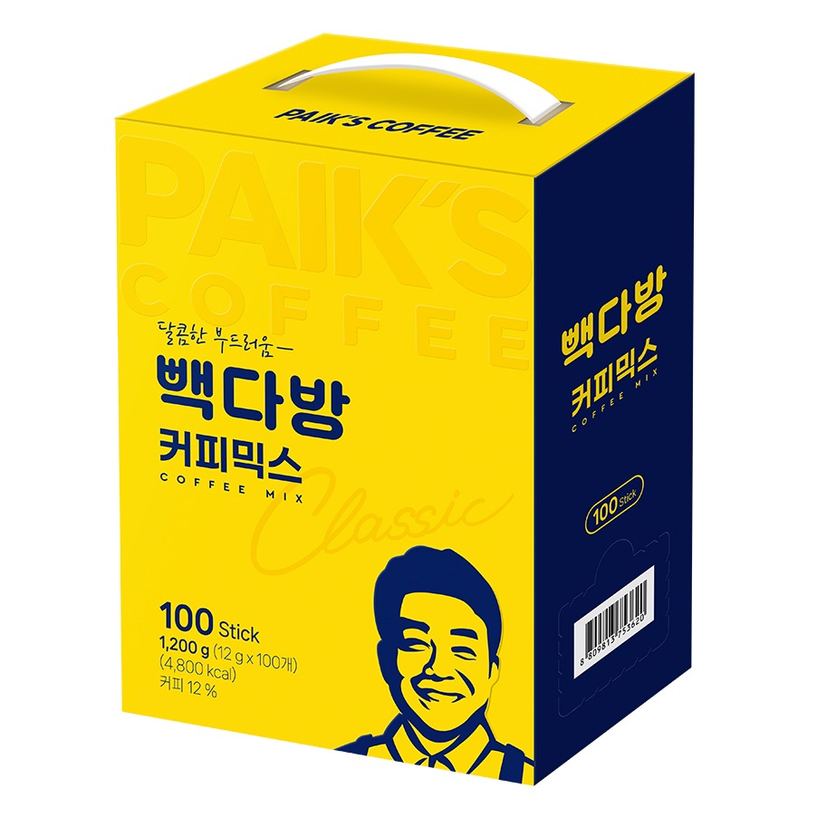 빽다방 커피믹스 스틱커피, 12g, 100개입, 1개 19,550원