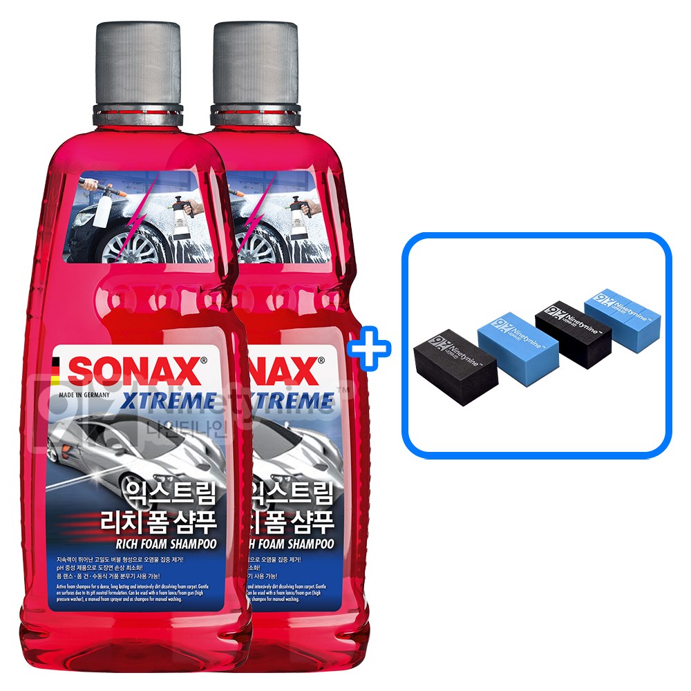 소낙스 익스트림 리치 폼 샴푸-1L 2개+도어가드 43,100원