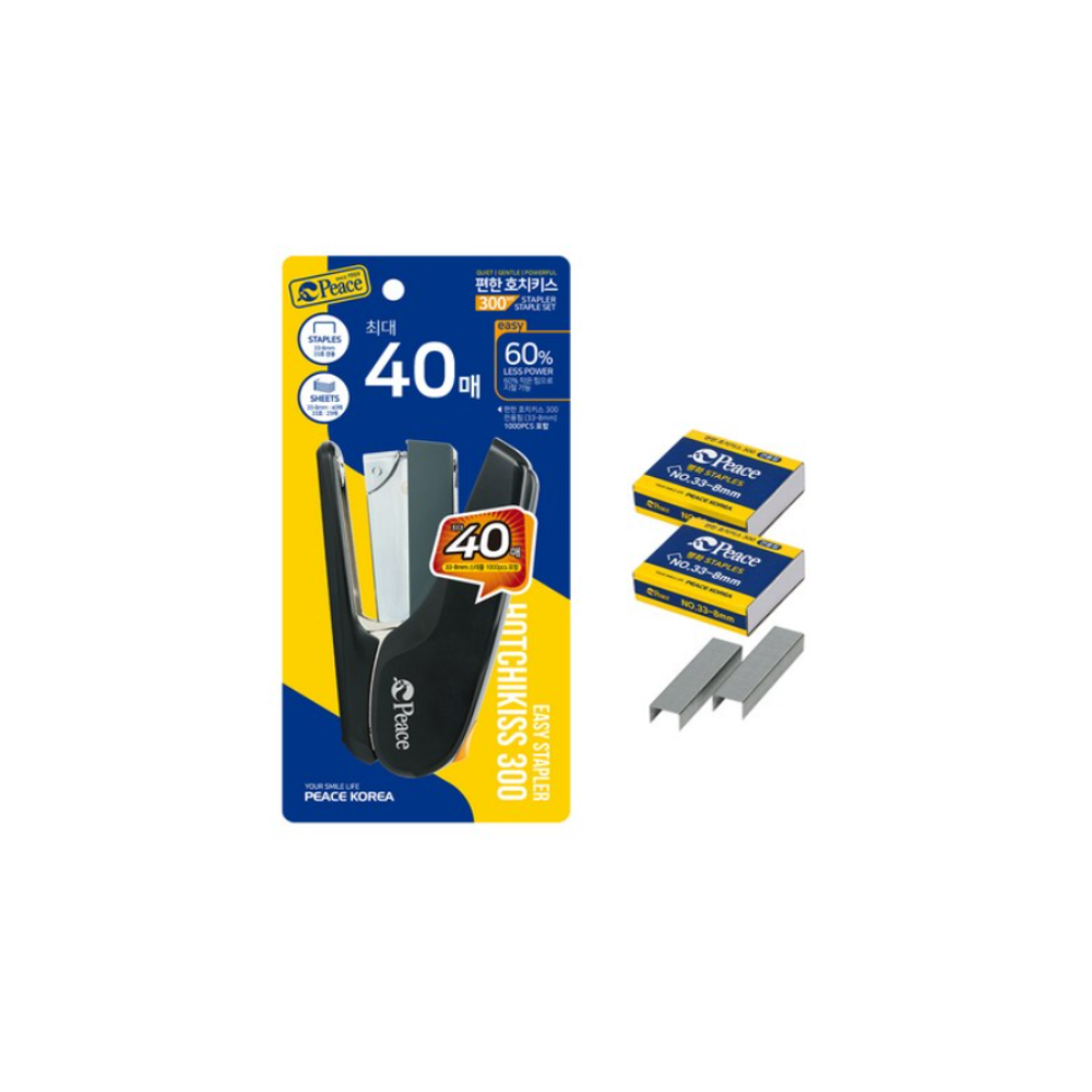 피스코리아 편한 호치키스 300 + 리필침 NO33 8mm 2p 69,290원