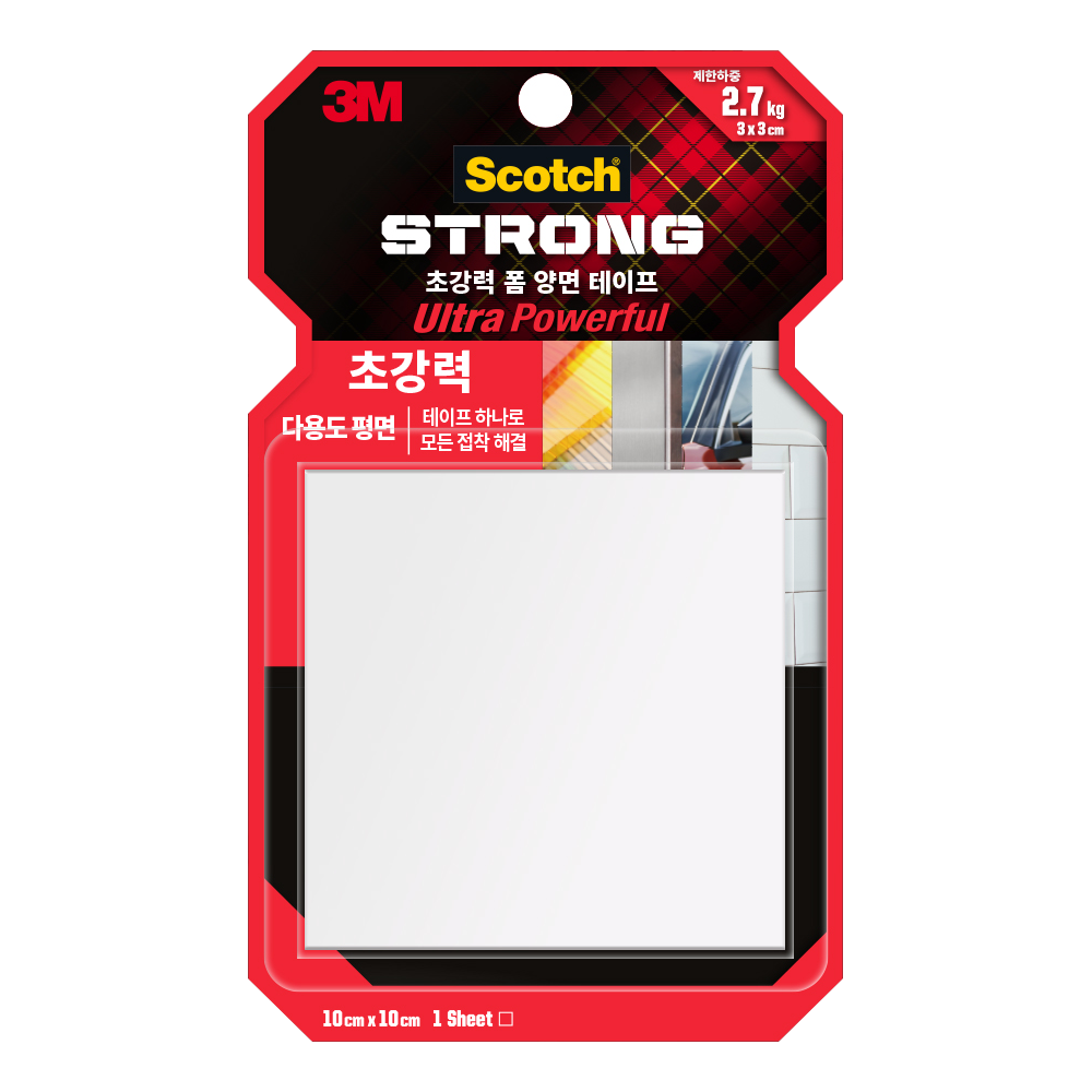 스카치 초강력 다용도 폼 양면 테이프, 1개 5,650원