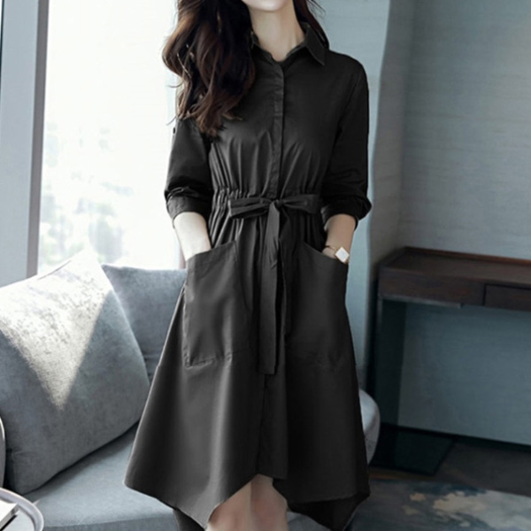 반야스토리 여성용 트렌치코트 원피스 빅사이즈 포함 10,770원