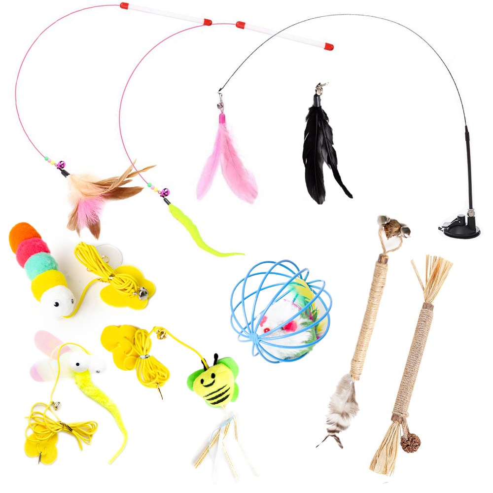 모가펫 고양이 장난감 10종 세트 MOP-012, 1세트, 혼합 (MOP-012) 11,000원