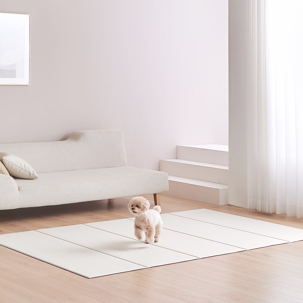 피오르 반려동물 미끄럼방지 매트 폴딩형, 클래식 바닐라, 1개 68,200원
