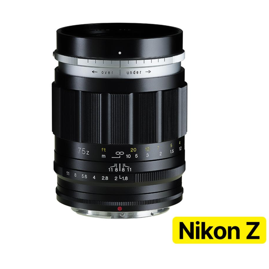 [지금사면 무상보증 3년] 보이그랜더 PORTRAIT HELIAR 75mm F1.8 니콘 Z-마운트, 단일품목 1,220,400원