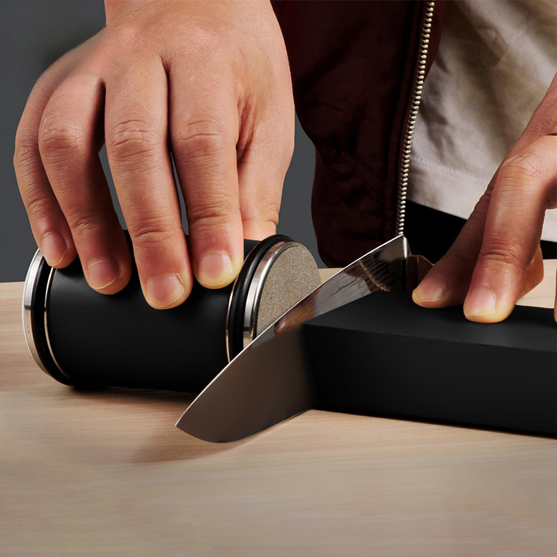 마술사 다용도 롤러 다이아몬드 칼갈이, 1개, 블랙 31,600원