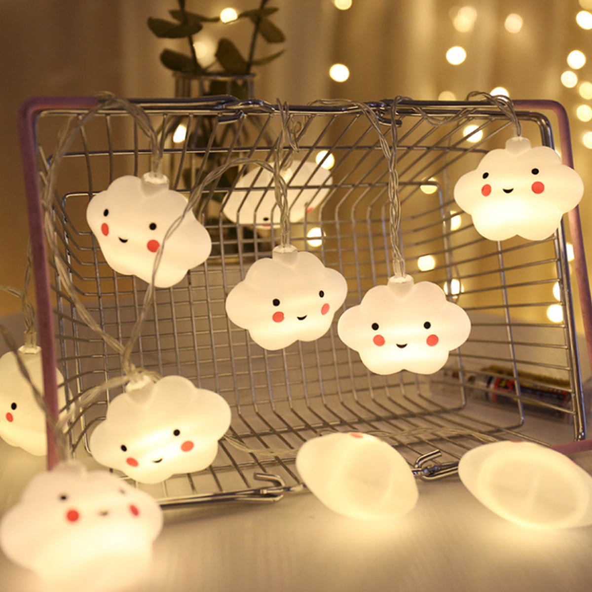 쁘띠끄 구름무드등 아이방 키즈조명 5개, 3m(구름20구) 22,000원