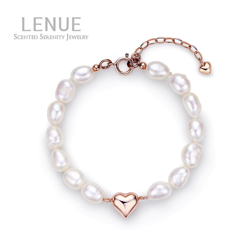 레뉴 통통 하트 천연 담수 진주 패션 팔찌 / 925 실버 데일리 여자친구 생일 선물 79,000원