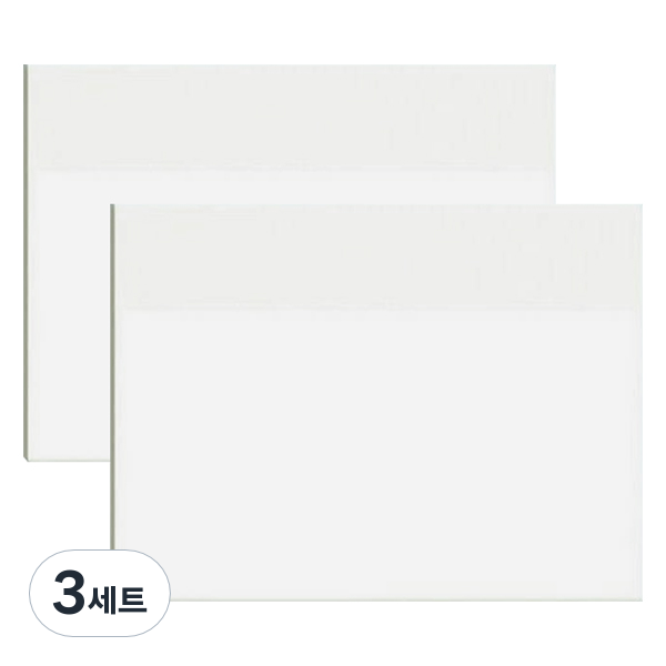 마다꾸미 포스트잇 오답노트 점착식 메모지 L, 투명, 3세트, 100개입 26,700원
