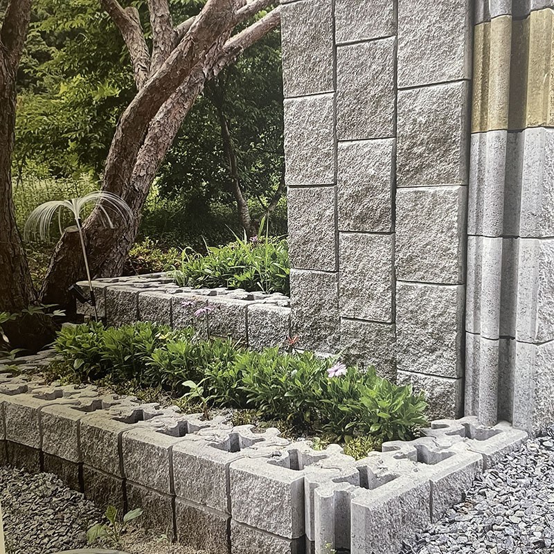 보강토블럭 경계석 옹벽 식생블럭 인테리어벽돌 콘크리트 시멘트벽돌 보도블록, 그레이, 1개 2,700원