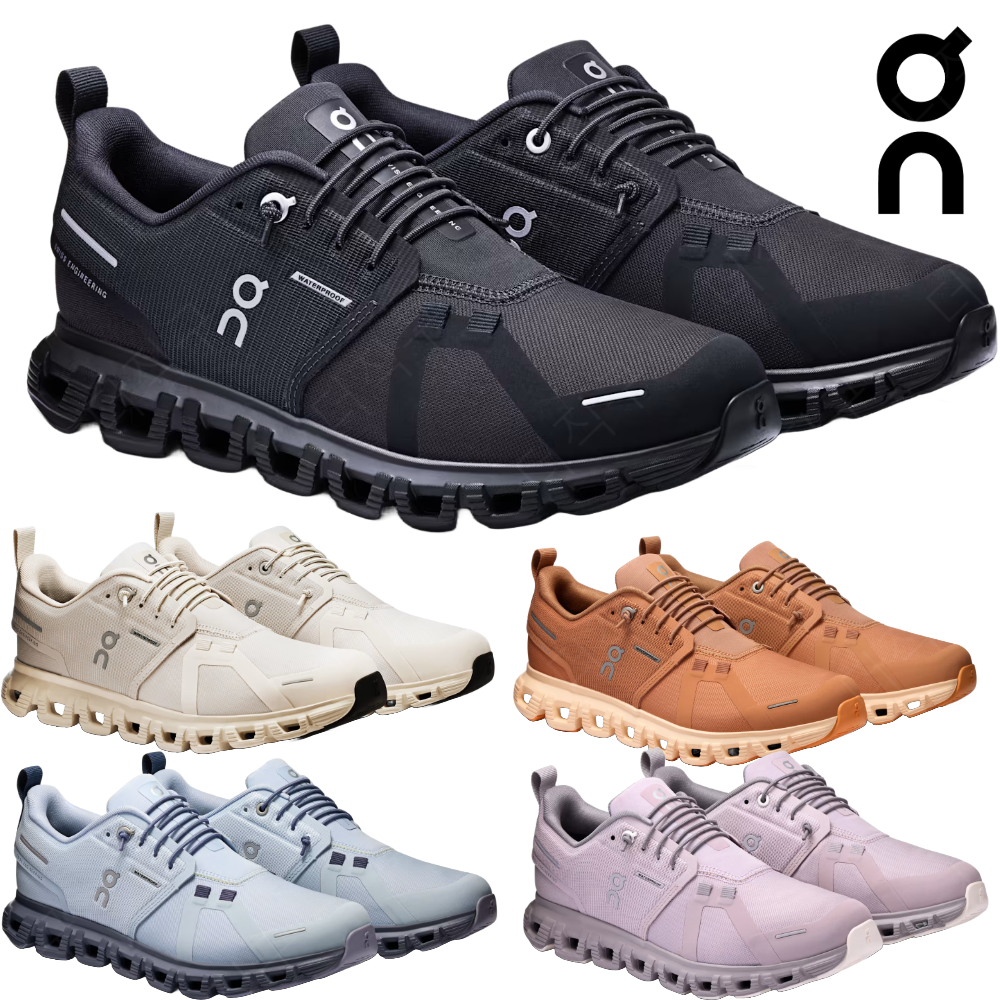 온러닝 클라우드6 WP 워터프루프 러닝화 방수 올블랙 운동화 279,000원