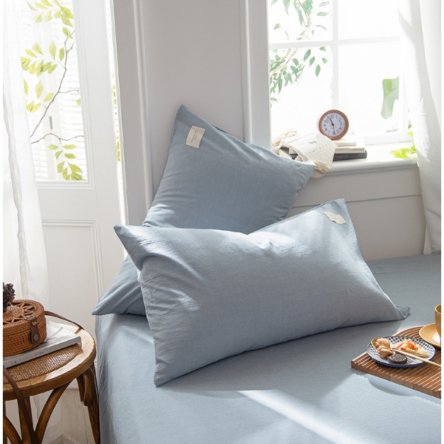 꿀잠오는 부드러운 순면 베개커버 8,900원