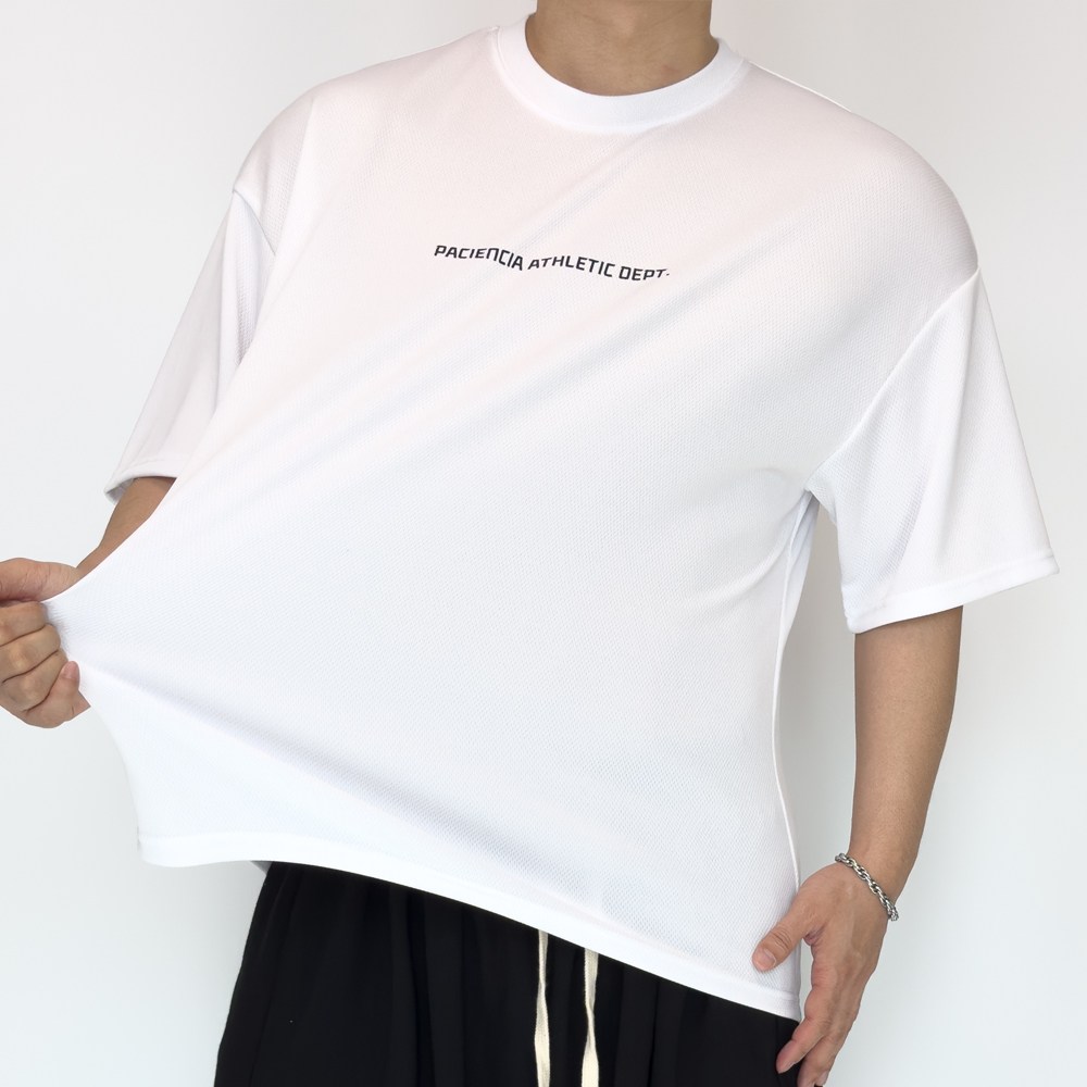 PACIENCIA 베이직 오버핏 메쉬 반팔 39,800원